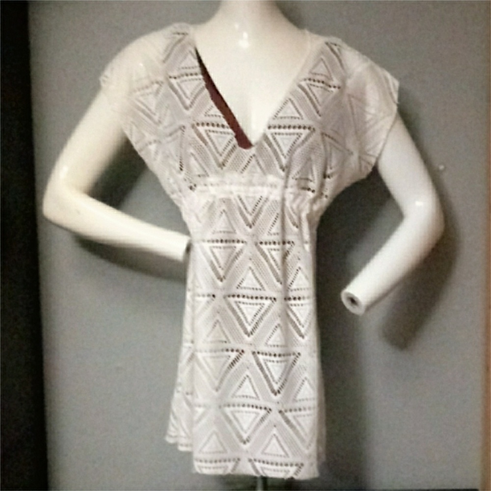 Crochet Lace Swim Cover Up